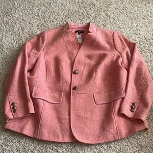 Talbots wool blend jacket